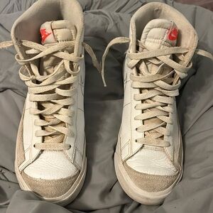 kids nike blazer mid 77’ “triple swoosh” shoes